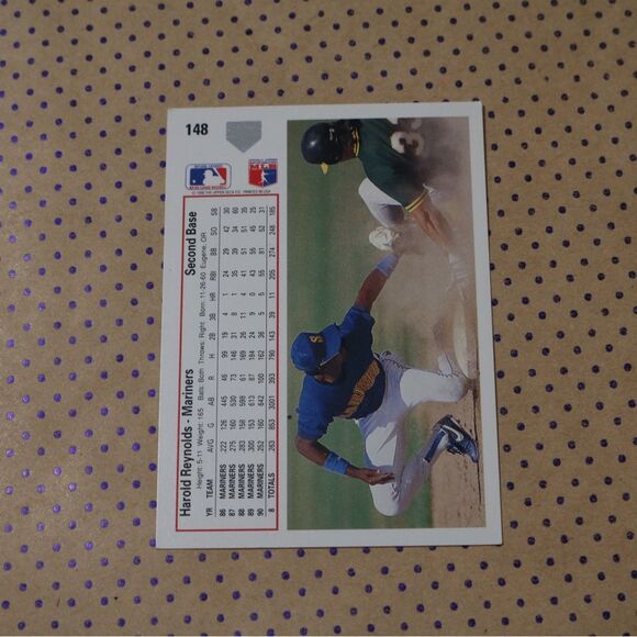 Harold Reynolds #148 Baseball Card - Picture 2 of 2